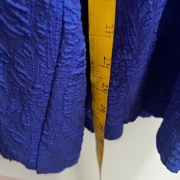 Ava & Viv Blue Babydoll Top Y2K 2000s Peplum Blouse Retro Coquette 2X - Picture 5 of 6